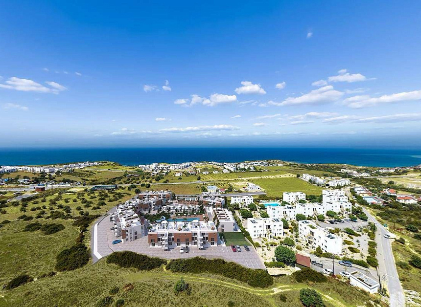 Апартаменты в Эсентепе, Кипр, 60 м2