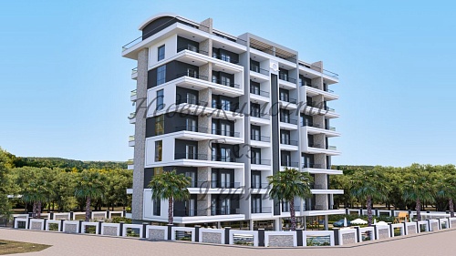 Апартаменты в Алании, Турция, 55 м2 фото 1