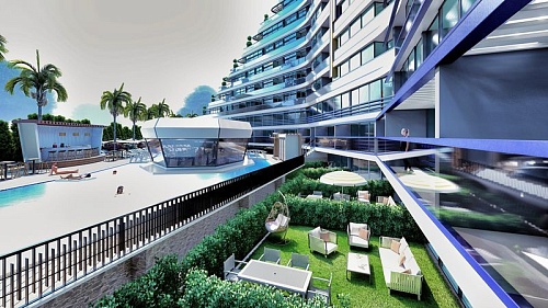 Апартаменты в Анталии, Турция, 42 м2 фото 1