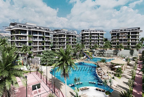 Апартаменты в Алании, Турция, 50 м2 фото 1