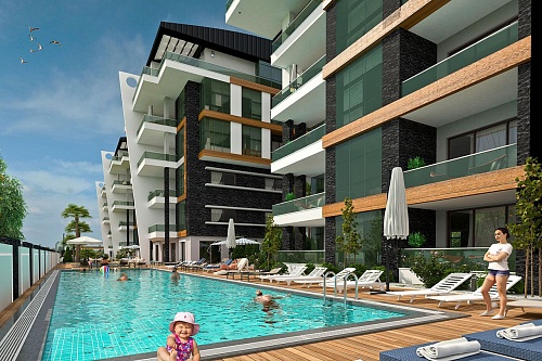 Квартира в Алании, Турция, 63 м2 фото 1
