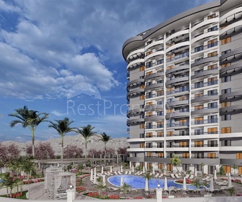 Квартира в Алании, Турция, 55 м2 фото 1