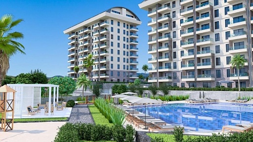 Апартаменты в Алании, Турция, 55 м2 фото 1