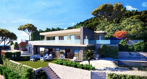 Вилла в Рокбрюн-Кап-Мартен, Франция, 277 м2 фото 1