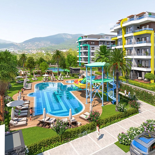 Апартаменты в Алании, Турция, 54 м2 фото 1