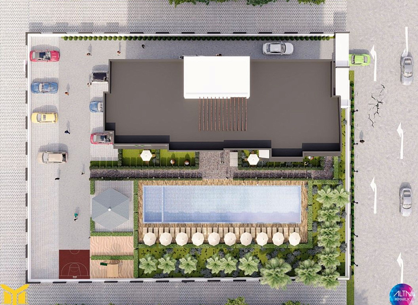 Квартира в Анталии, Турция, 52 м2