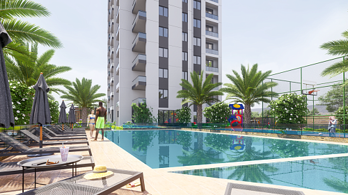 Квартира в Мерсине, Турция, 60 м2 фото 1