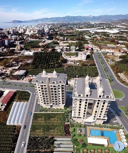 Квартира в Алании, Турция, 55 м2 фото 1
