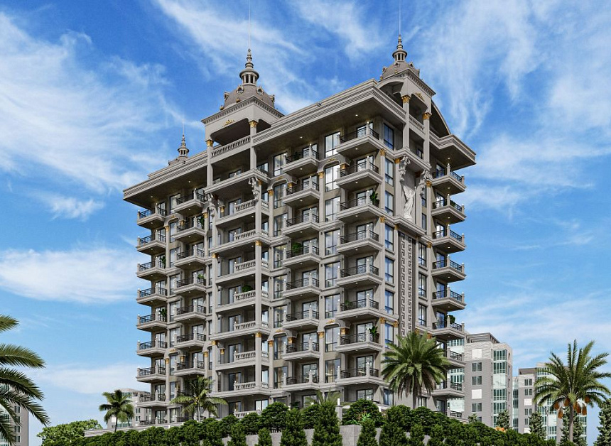 Квартира в Алании, Турция, 65 м2