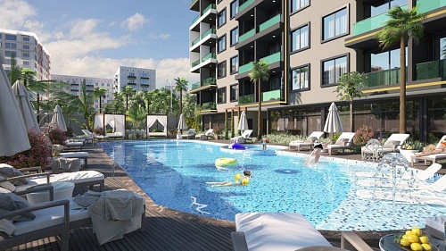 Апартаменты в Алании, Турция, 50 м2 фото 1
