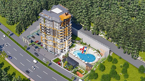 Квартира в Алании, Турция, 50 м2 фото 1