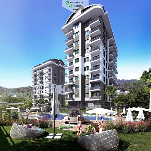 Квартира в Авсалларе, Турция, 55 м2 фото 1