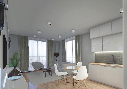 Квартира в Алании, Турция, 59 м2 фото 1