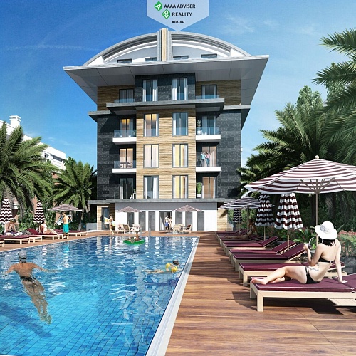 Квартира в Алании, Турция, 55 м2 фото 1