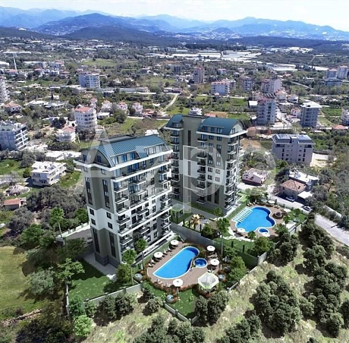 Апартаменты в Алании, Турция, 55 м2 фото 1