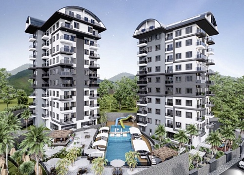 Апартаменты в Авсалларе, Турция, 45 м2 фото 1