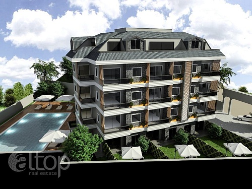Квартира в Алании, Турция, 55 м2 фото 1
