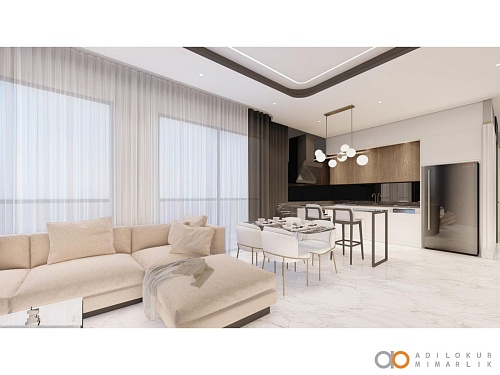 Квартира в Алании, Турция, 93 м2 фото 1