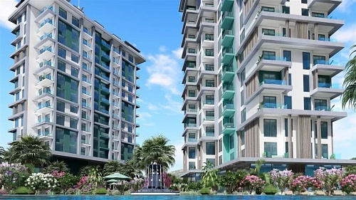 Апартаменты в Алании, Турция, 51 м2 фото 1