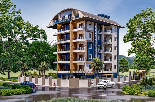 Апартаменты в Алании, Турция, 42 м2 фото 1