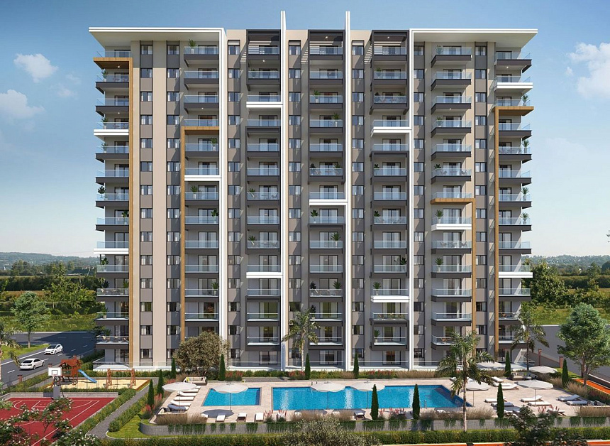 Квартира в Мерсине, Турция, 85 м2