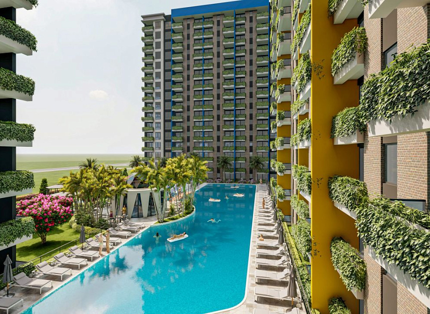 Квартира в Мерсине, Турция, 70 м2