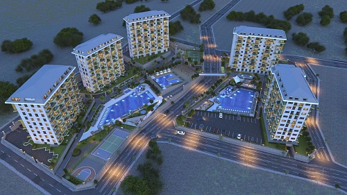 Квартира в Алании, Турция, 48 м2 фото 1