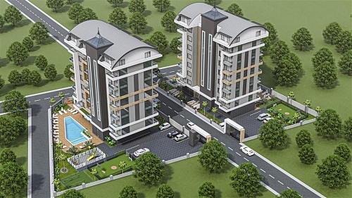 Квартира в Авсалларе, Турция, 44 м2 фото 1