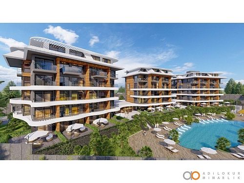 Апартаменты в Алании, Турция, 50 м2 фото 1