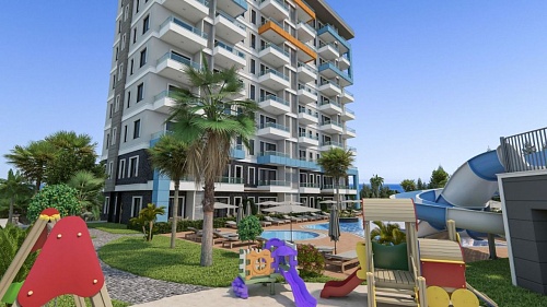Квартира в Алании, Турция, 46 м2 фото 1