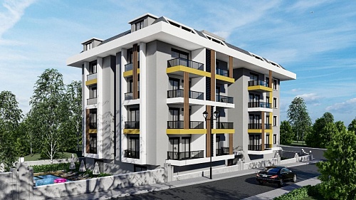 Квартира в Алании, Турция, 50 м2 фото 1