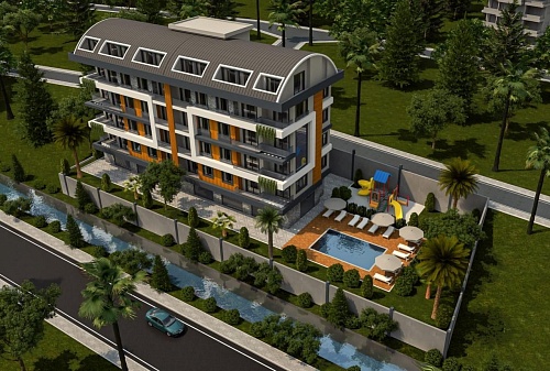 Квартира в Алании, Турция, 50 м2 фото 1