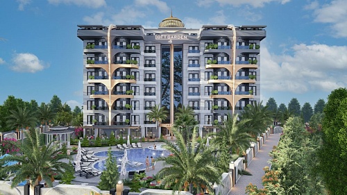 Апартаменты в Газипаше, Турция, 53 м2 фото 1