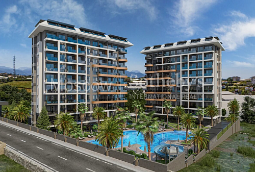 Апартаменты в Алании, Турция, 57 м2 фото 1