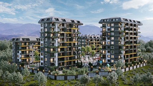 Апартаменты в Алании, Турция, 53 м2 фото 1