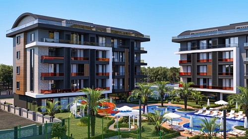 Квартира в Алании, Турция, 56 м2 фото 1