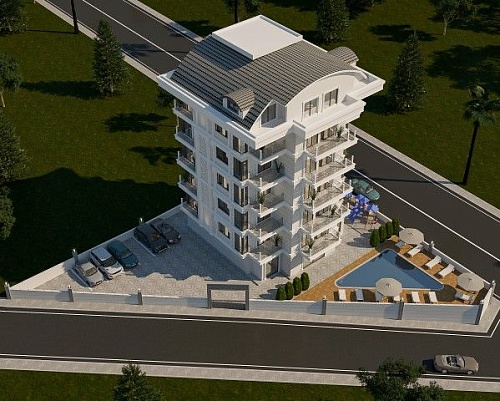 Квартира в Авсалларе, Турция, 58 м2 фото 1