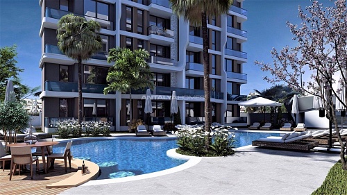 Апартаменты в Анталии, Турция, 60 м2 фото 1