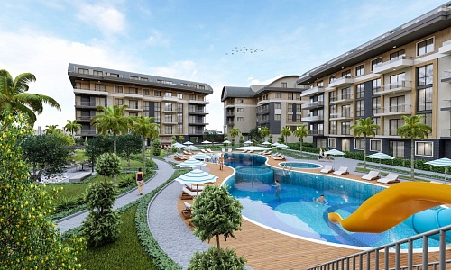 Квартира в Алании, Турция, 48 м2 фото 1