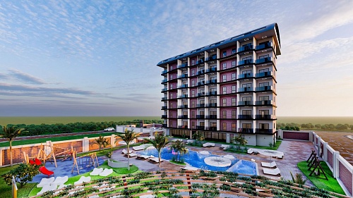 Апартаменты в Алании, Турция, 52 м2 фото 1