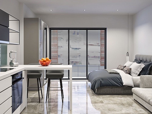 Студия в Афинах, Греция, 24.5 м2 фото 1