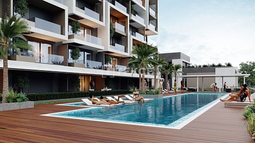 Апартаменты в Анталии, Турция, 60 м2 фото 1