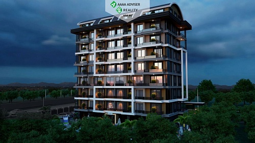 Апартаменты в Алании, Турция, 45 м2 фото 1