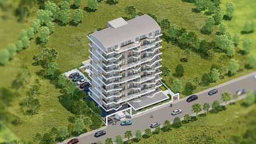 Апартаменты в Алании, Турция, 50 м2 фото 1