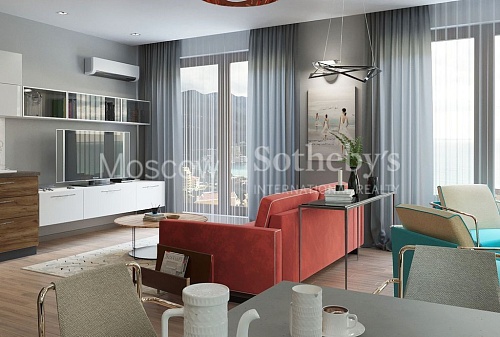Апартаменты в Бечичи, Черногория, 45 м2 фото 1