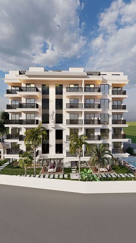 Квартира в Алании, Турция, 56 м2 фото 1