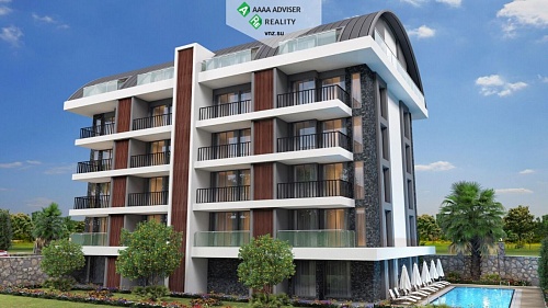 Квартира в Алании, Турция, 50 м2 фото 1