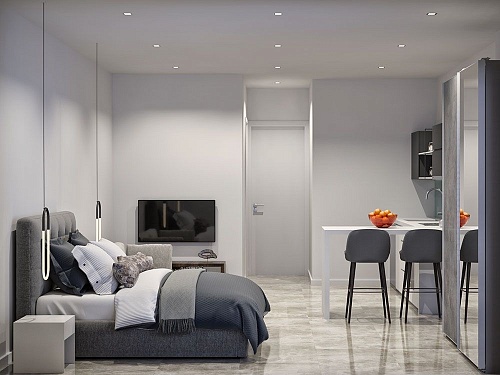 Студия в Афинах, Греция, 33.5 м2 фото 1