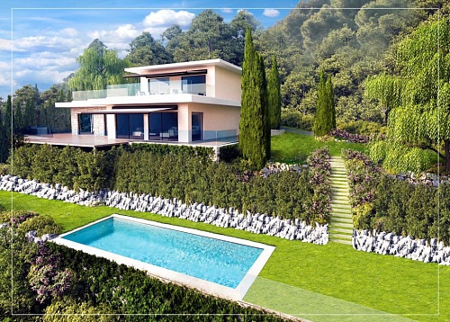 Вилла в Рокбрюн-Кап-Мартен, Франция, 200 м2 фото 1