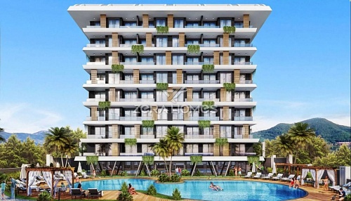 Квартира в Алании, Турция, 45 м2 фото 1